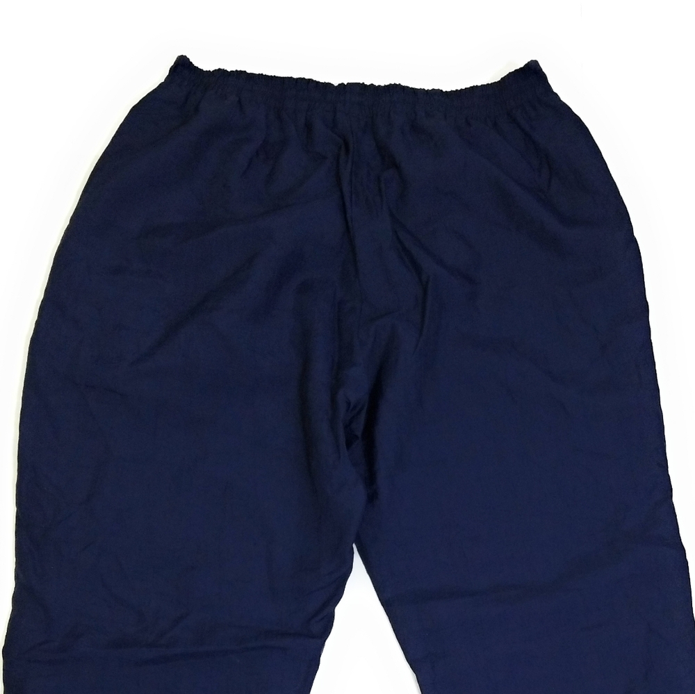 Vintage Reebok Mens 90's Navy Blue Track Pants Warmup Joggers Size XXL - Picture 7 of 8